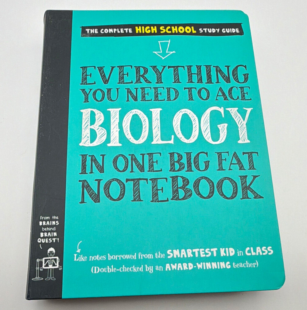 Workman Publishing Everything You Need to Ace Biology Big Fat Notebook PB 2016